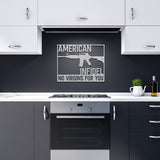 American Infidel Metal Wall Art