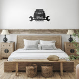 American Jeep Metal Wall Art