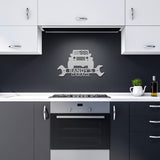 American Jeep Metal Wall Art