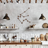 Aquarius Constellation Metal Wall Art