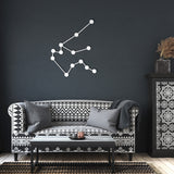 Aquarius Constellation Metal Wall Art