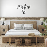 Aries Floral Metal Wall Art