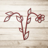 Aries Floral Metal Wall Art