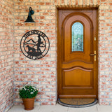 Bird Hunting With Dog Metal Wall Art