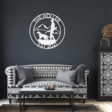 Bird Hunting With Dog Metal Wall Art