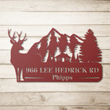 Cabin Address Sign