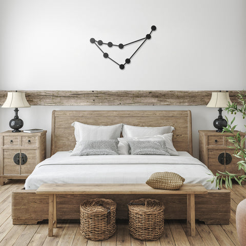 Capricorn Constellation Metal Wall Art