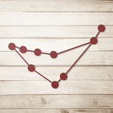 Capricorn Constellation Metal Wall Art
