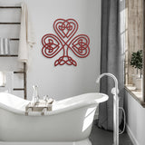 Celtic Irish Shamrock Metal Art