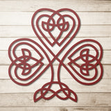 Celtic Irish Shamrock Metal Art