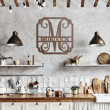 Classic Family Name Metal Wall Art