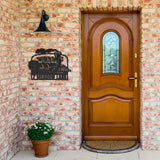 Coal Train Metal Sign