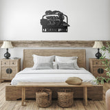 Coal Train Metal Sign