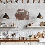 Coal Train Metal Sign