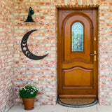 Crescent Moon Phases Metal Wall Art