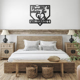 Custom Baseball Plate Sign for Damaris - DO NOT ORDER