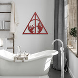 Deathly Hallows Metal Wall Art