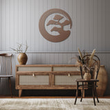 Enso Bonsai Metal Wall Art