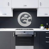 Enso Bonsai Metal Wall Art