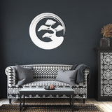 Enso Bonsai Metal Wall Art