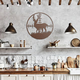 Eyes On The Target Metal Wall Art