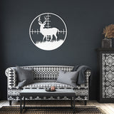 Eyes On The Target Metal Wall Art