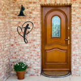 Faith Cross Heart Metal Wall Art