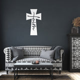 Faith Cross Metal Wall Art