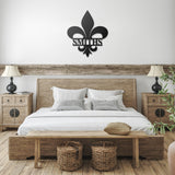 Fleur De Lis Metal Wall Art