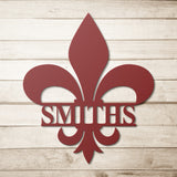 Fleur De Lis Metal Wall Art