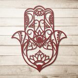 Hamsa Evil Eye Metal Wall Art