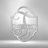 Family Name Plaque - Steel Sign