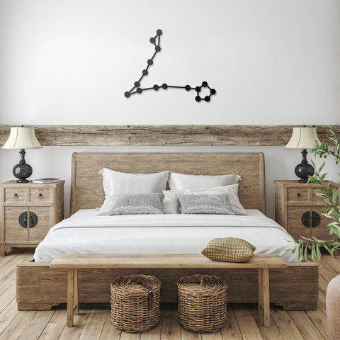 Pisces Constellation Metal Wall Art