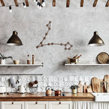 Pisces Constellation Metal Wall Art