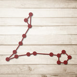 Pisces Constellation Metal Wall Art