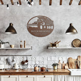 Plow Dump Truck Metal Wall Art