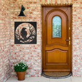 Raven Metal Wall Art