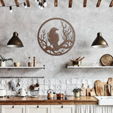 Raven Metal Wall Art