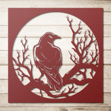 Raven Metal Wall Art