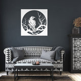 Raven Metal Wall Art