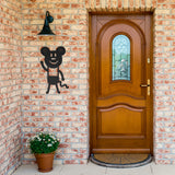 Rob The Mouse Metal Wall Art