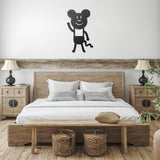 Rob The Mouse Metal Wall Art