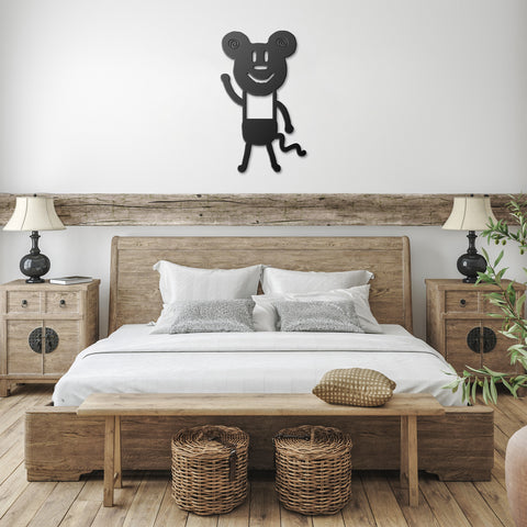 Rob The Mouse Metal Wall Art
