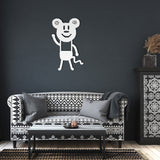Rob The Mouse Metal Wall Art