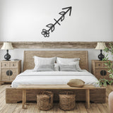 Sagittarius Floral Metal Wall Art