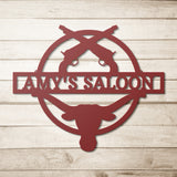 Saloon Metal Wall Art