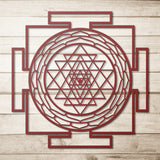 Sri Yantra Metal Wall Art