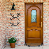 Taurus Floral Metal Wall Art