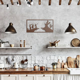 The Tale of the Three Brothers Metal Wall Art