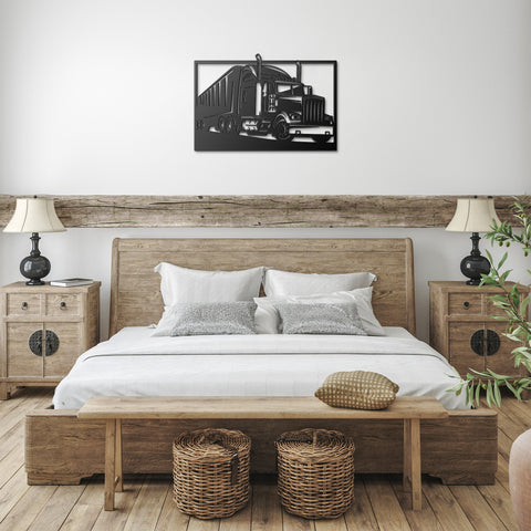 Truck Metal Wall Art